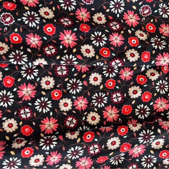 Kate Spade S Black Floral Sleeveless Studded Dress - Picture 8 of 8